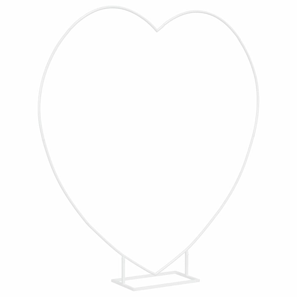 Arco Nuziale Bianco 195 x 35 x 211 cm Acciaio | homemem39