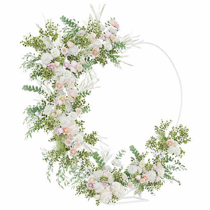Arco Nuziale Bianco 195 x 35 x 211 cm Acciaio | homemem39