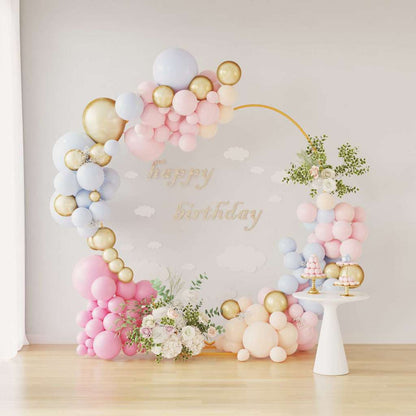 Arco Nuziale Oro 195 x 35 x 211 cm Acciaio | homemem39