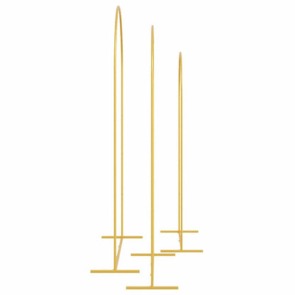 Arco Nuziale 3 pcs Oro Acciaio | homemem39