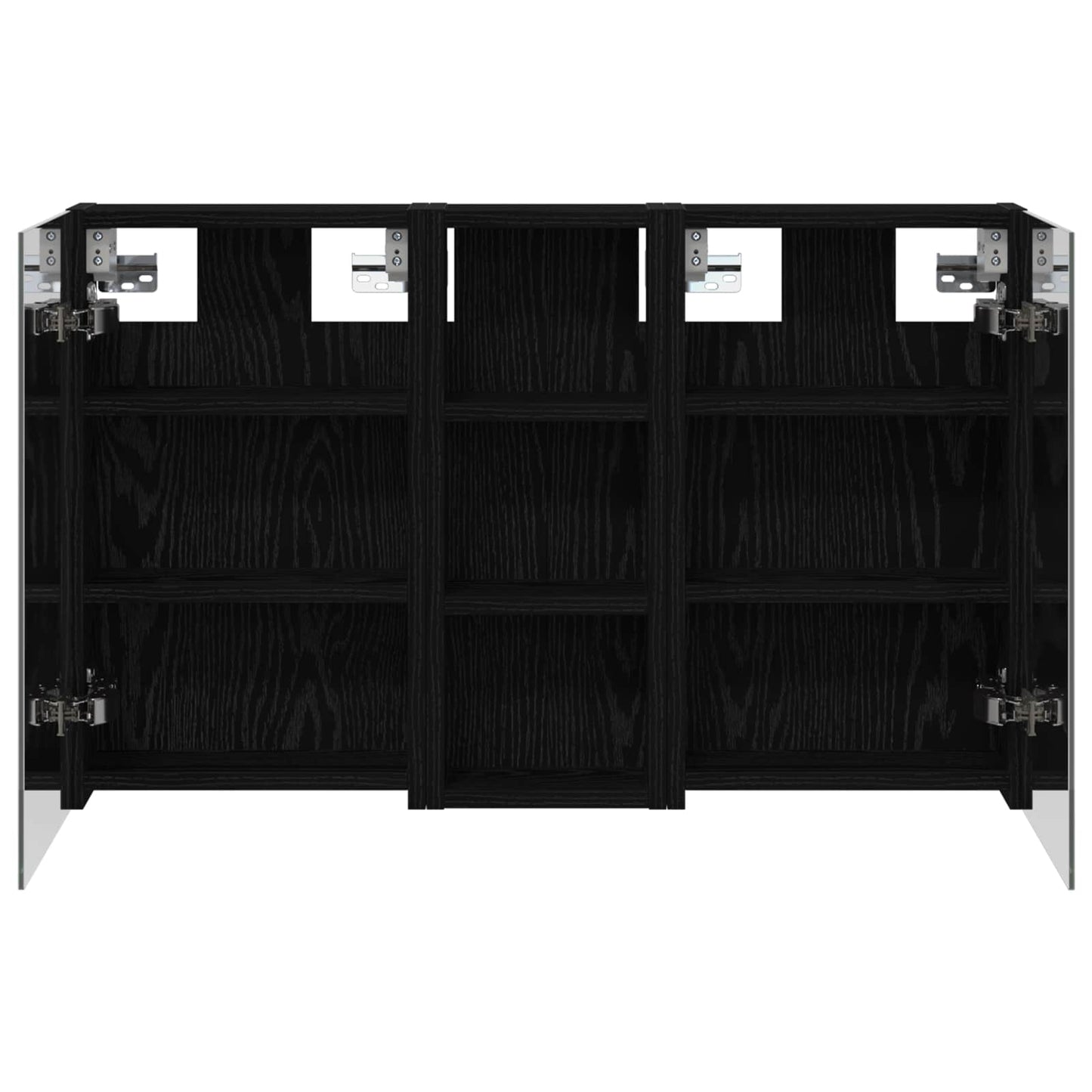 Set di Armadi da Bagno con lo scaffale 3 pcs 80 x 10,5 x 50 cm | homemem39