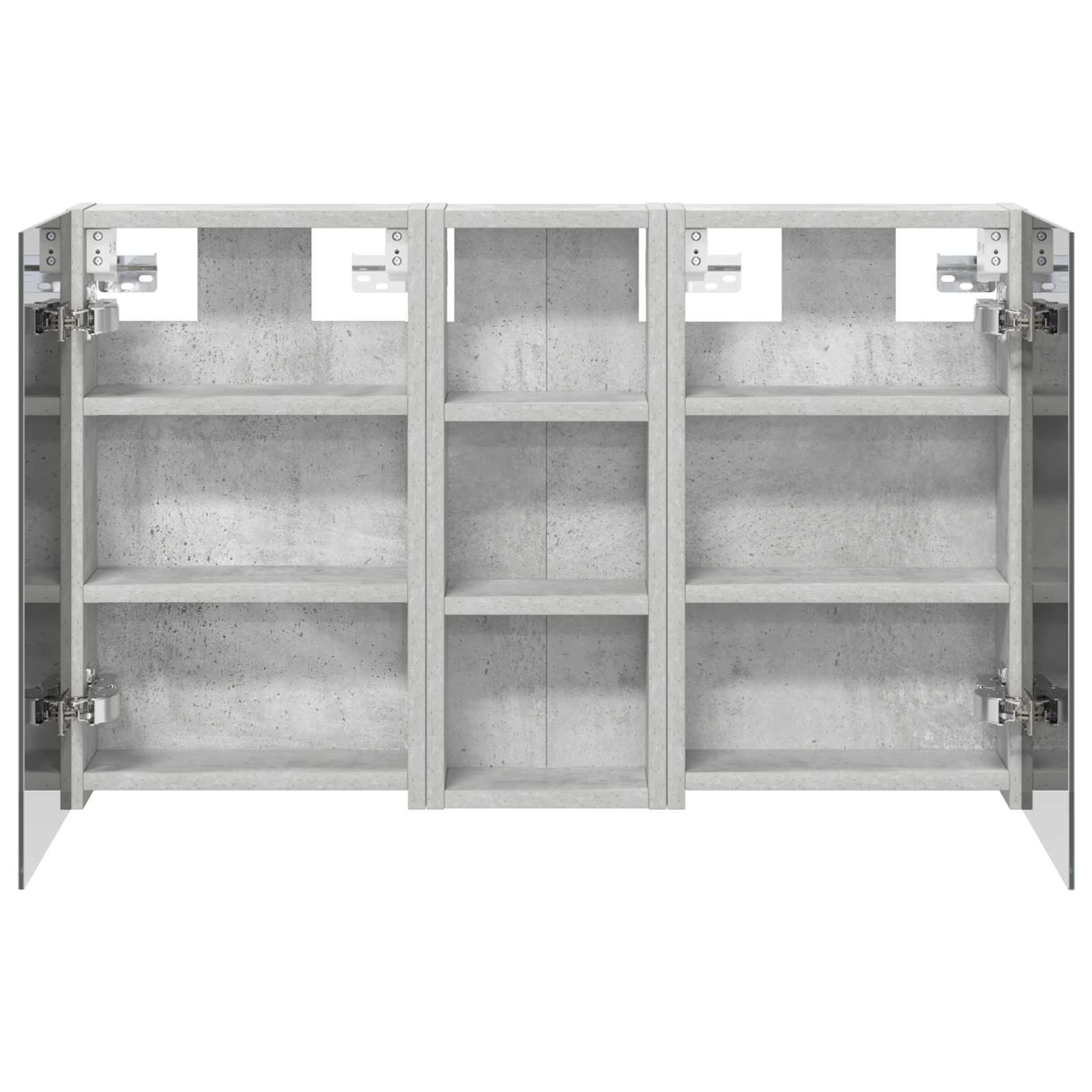 Set di Armadi da Bagno con lo scaffale 3 pcs 80 x 10,5 x 50 cm | homemem39