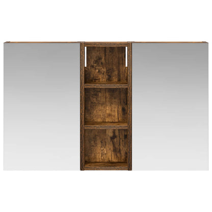 Set di Armadi da Bagno con lo scaffale 3 pcs 80 x 10,5 x 50 cm | homemem39