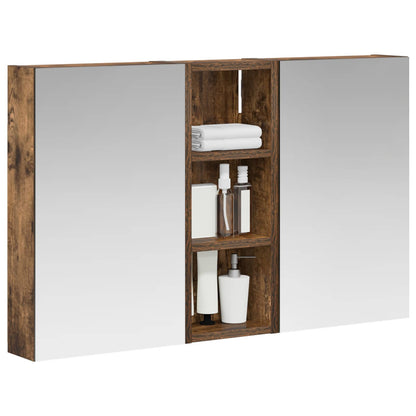 Set di Armadi da Bagno con lo scaffale 3 pcs 80 x 10,5 x 50 cm | homemem39