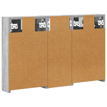 Set di Armadi da Bagno con lo scaffale 3 pcs 80 x 10,5 x 50 cm | homemem39