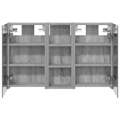 Set di Armadi da Bagno con lo scaffale 3 pcs 80 x 10,5 x 50 cm | homemem39
