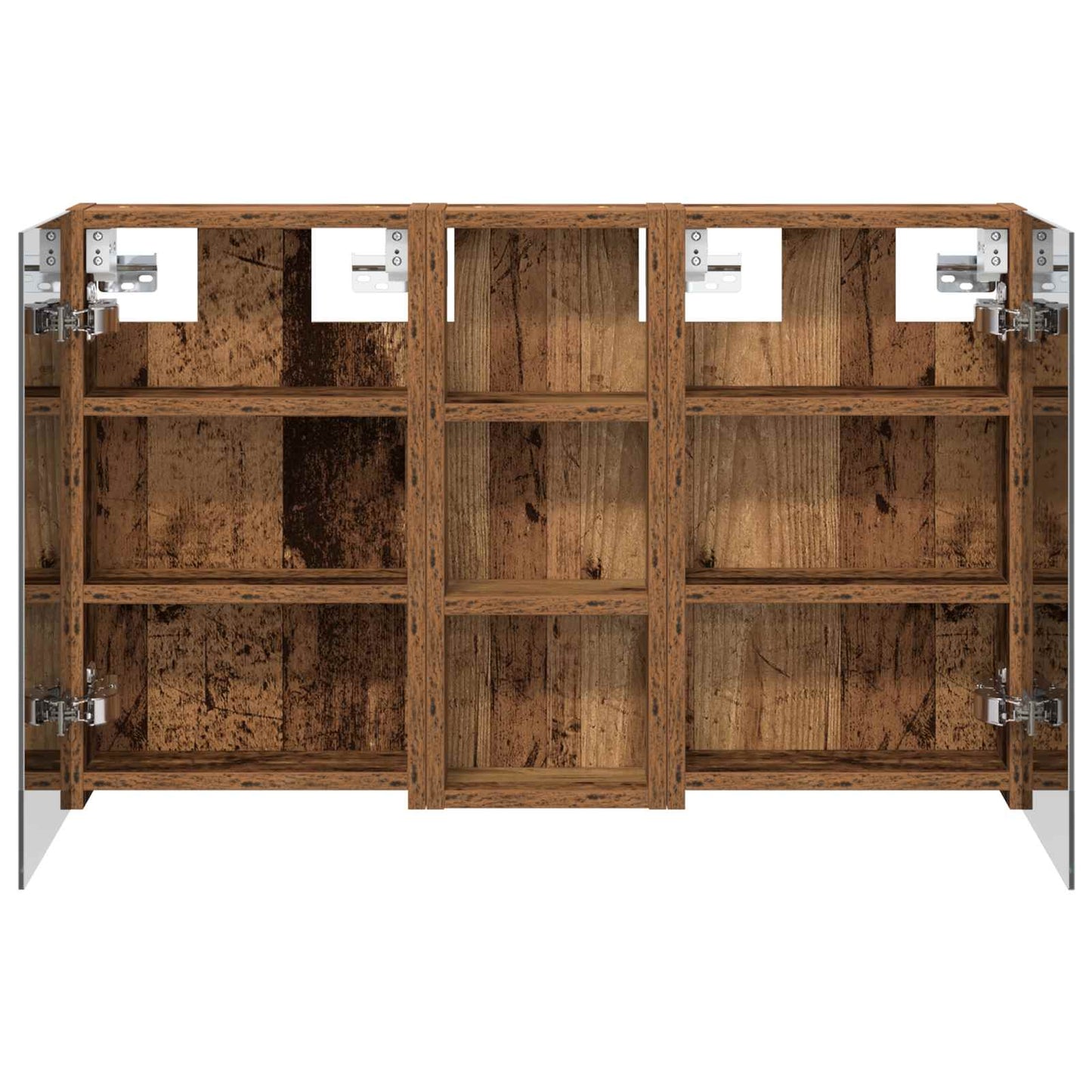 Set di Armadi da Bagno con lo scaffale 3 pcs 80 x 10,5 x 50 cm | homemem39