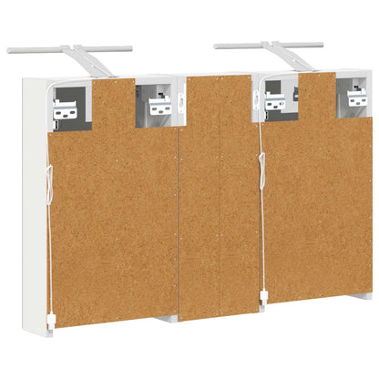 Set di Armadi da Bagno con lo scaffale 3 pcs 80 x 10,5 x 50 cm | homemem39