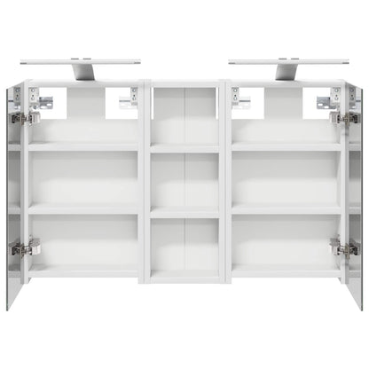Set di Armadi da Bagno con lo scaffale 3 pcs 80 x 10,5 x 50 cm | homemem39