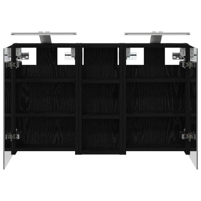 Set di Armadi da Bagno con lo scaffale 3 pcs 80 x 10,5 x 50 cm | homemem39