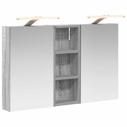 Set di Armadi da Bagno con lo scaffale 3 pcs 80 x 10,5 x 50 cm | homemem39