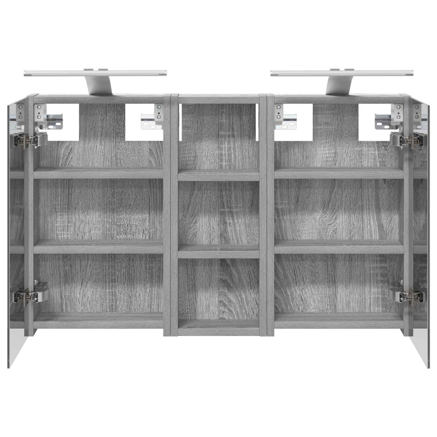 Set di Armadi da Bagno con lo scaffale 3 pcs 80 x 10,5 x 50 cm | homemem39