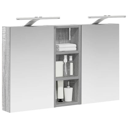 Set di Armadi da Bagno con lo scaffale 3 pcs 80 x 10,5 x 50 cm | homemem39