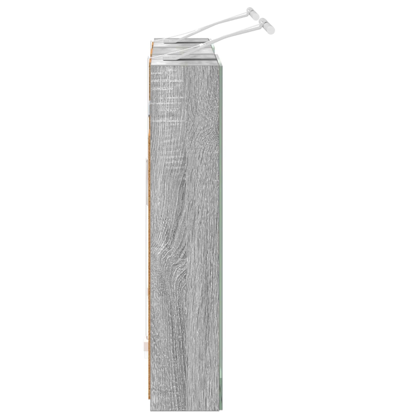 Set di Armadi da Bagno con lo scaffale 3 pcs 80 x 10,5 x 50 cm | homemem39