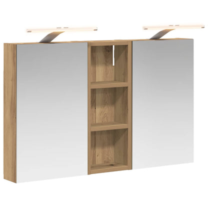Set di Armadi da Bagno con lo scaffale 3 pcs 80 x 10,5 x 50 cm | homemem39