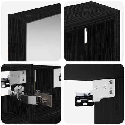 Set di Armadi da Bagno con lo scaffale 3 pcs 90 x 10,5 x 50 cm | homemem39