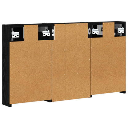 Set di Armadi da Bagno con lo scaffale 3 pcs 90 x 10,5 x 50 cm | homemem39