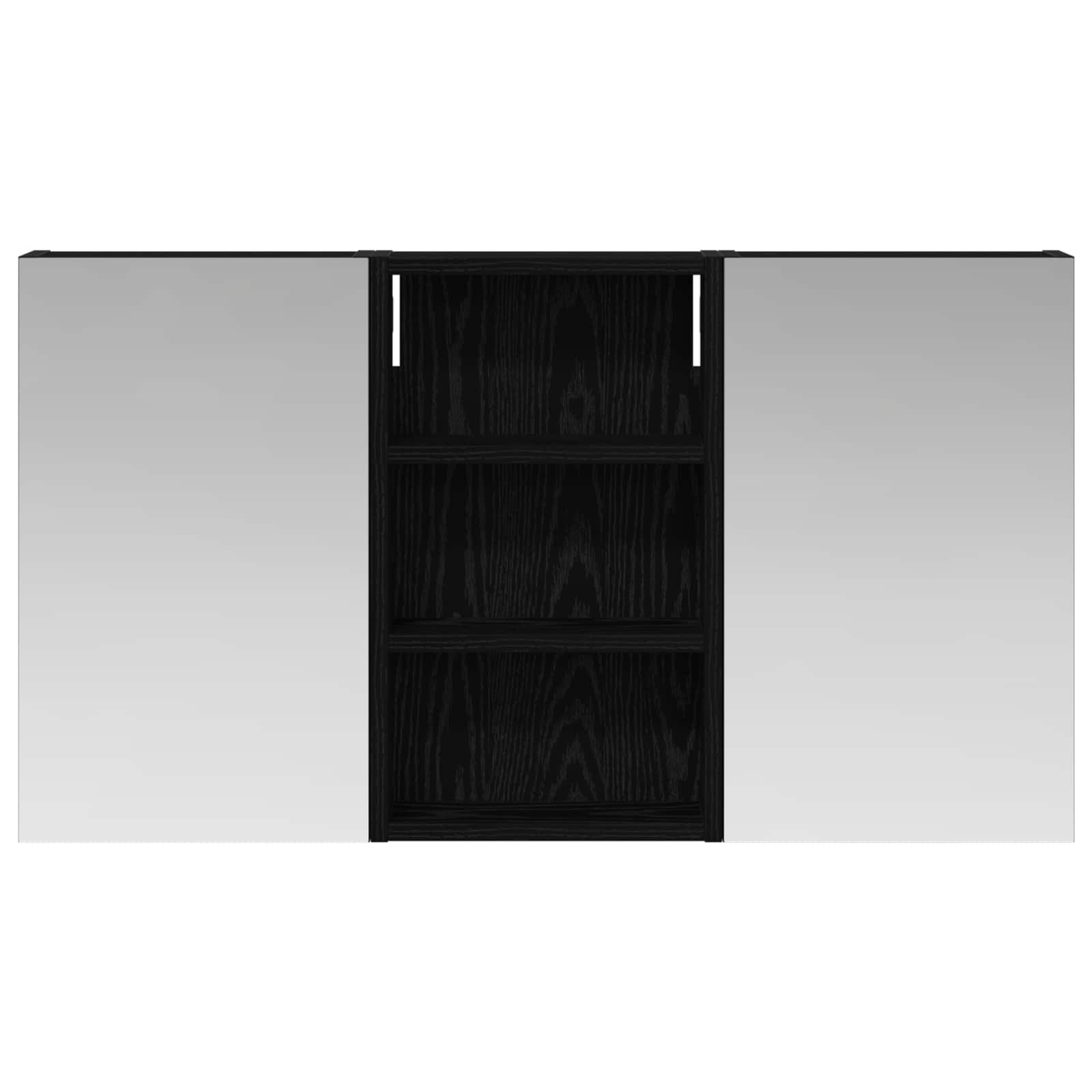 Set di Armadi da Bagno con lo scaffale 3 pcs 90 x 10,5 x 50 cm | homemem39