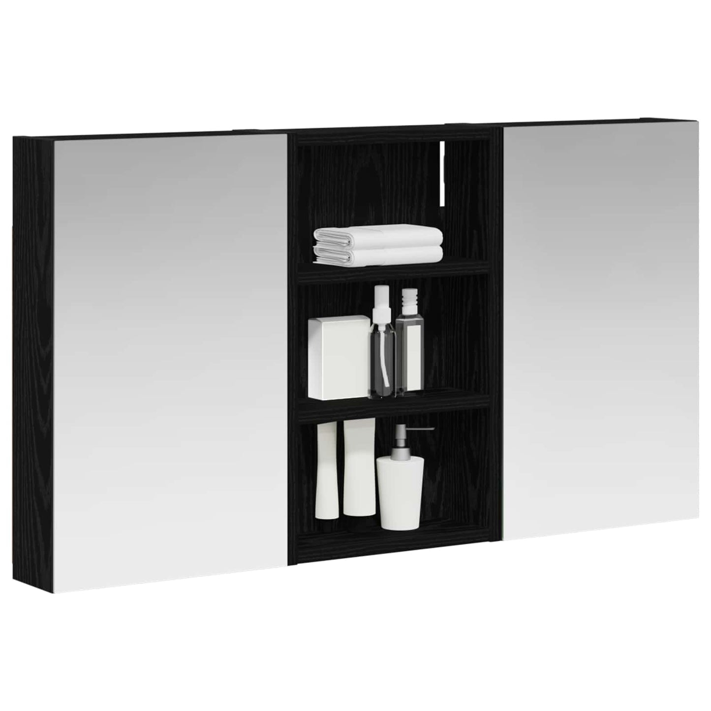 Set di Armadi da Bagno con lo scaffale 3 pcs 90 x 10,5 x 50 cm | homemem39
