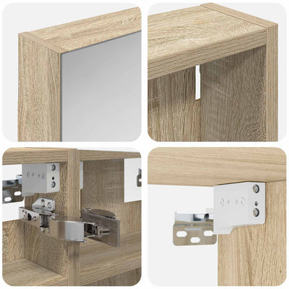 Set di Armadi da Bagno con lo scaffale 3 pcs 90 x 10,5 x 50 cm | homemem39