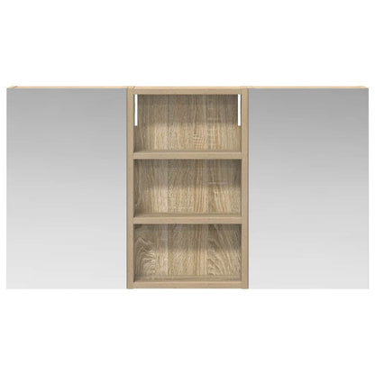 Set di Armadi da Bagno con lo scaffale 3 pcs 90 x 10,5 x 50 cm | homemem39