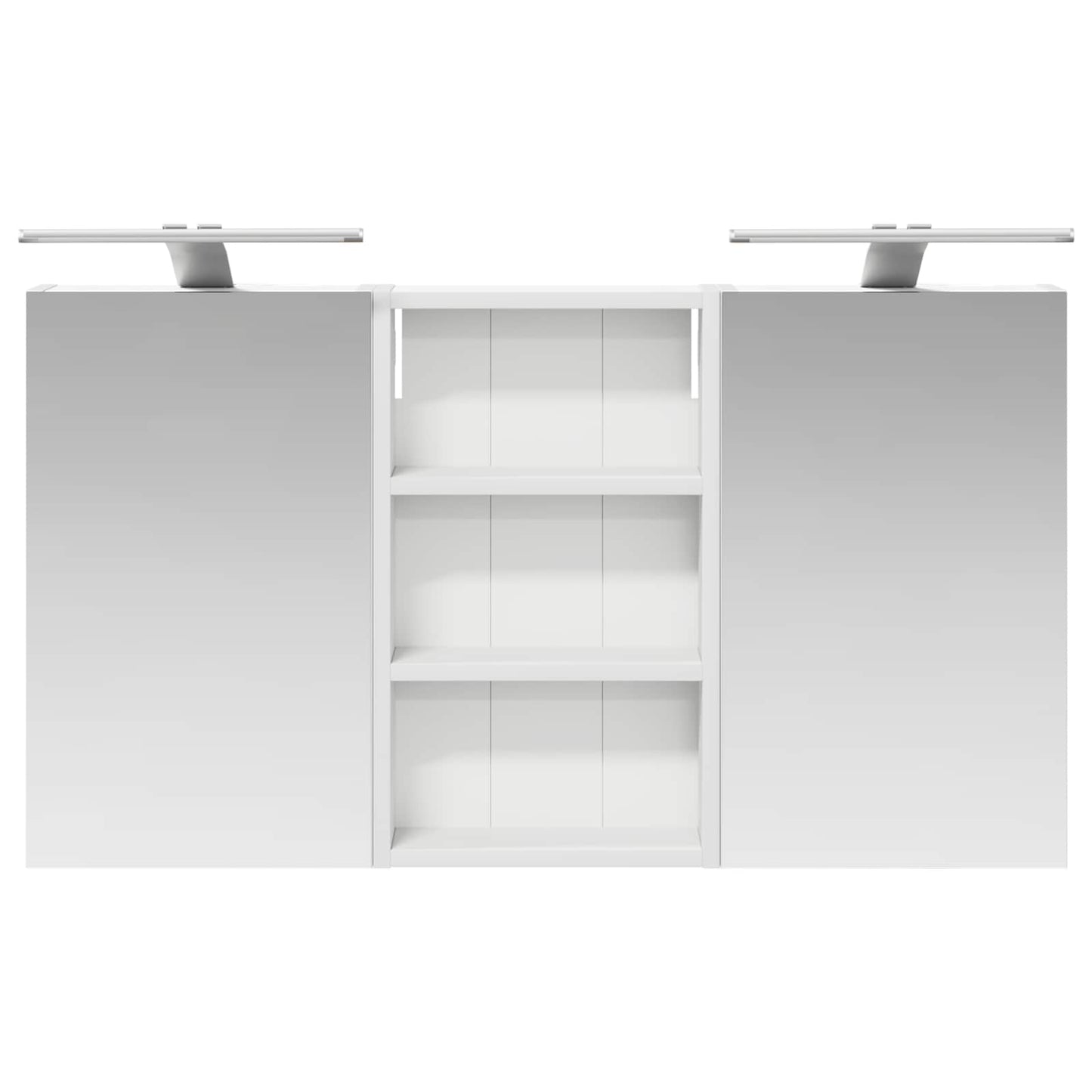 Set di Armadi da Bagno con lo scaffale 3 pcs 90 x 10,5 x 50 cm | homemem39