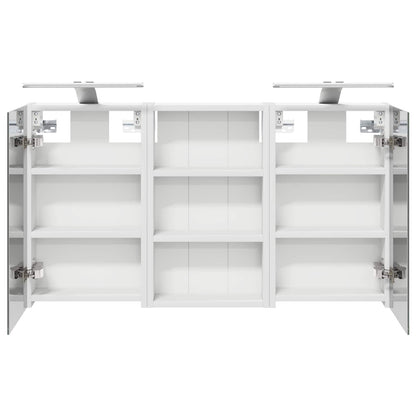 Set di Armadi da Bagno con lo scaffale 3 pcs 90 x 10,5 x 50 cm | homemem39