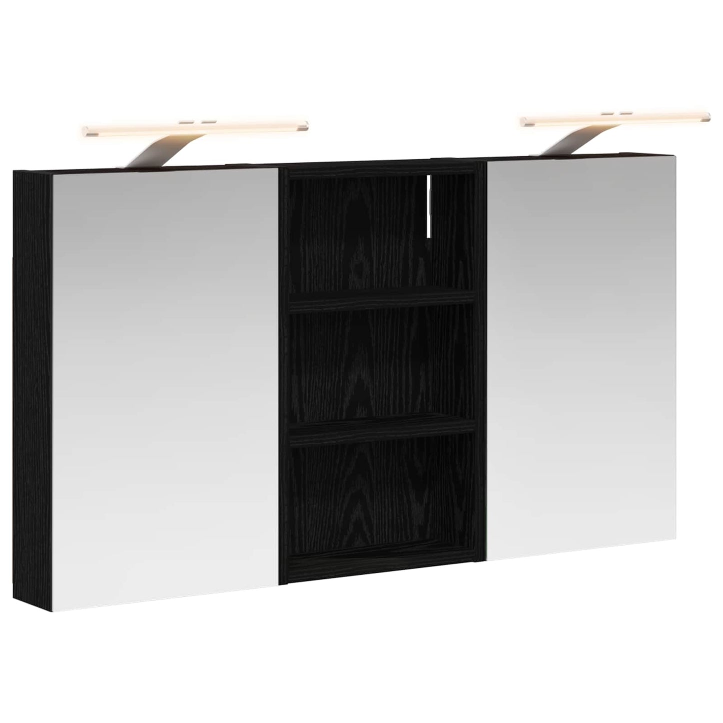 Set di Armadi da Bagno con lo scaffale 3 pcs 90 x 10,5 x 50 cm | homemem39