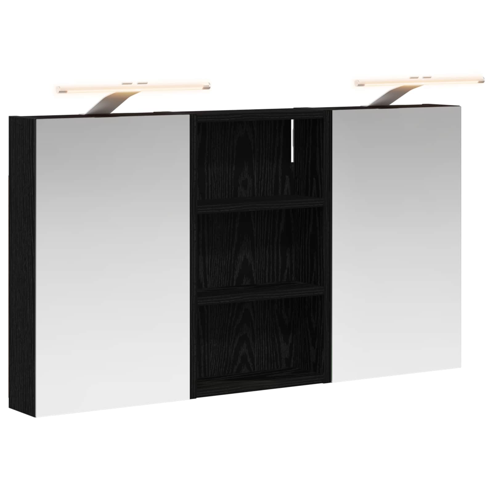 Set di Armadi da Bagno con lo scaffale 3 pcs 90 x 10,5 x 50 cm | homemem39