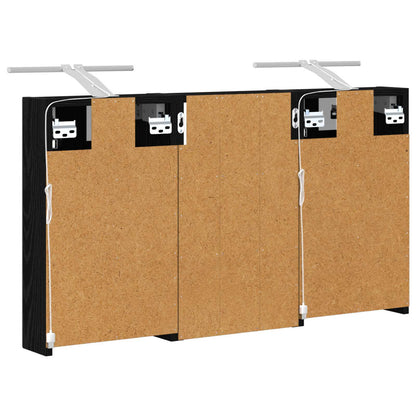 Set di Armadi da Bagno con lo scaffale 3 pcs 90 x 10,5 x 50 cm | homemem39