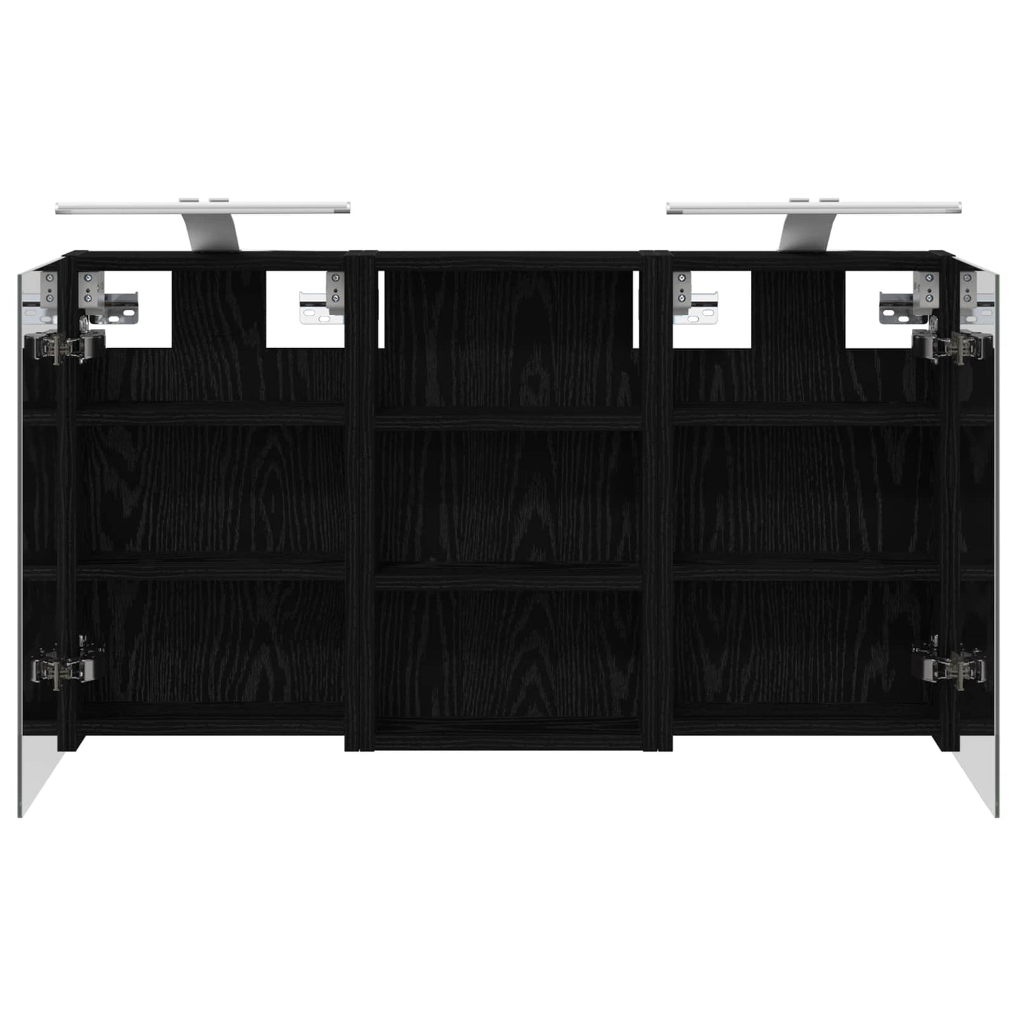 Set di Armadi da Bagno con lo scaffale 3 pcs 90 x 10,5 x 50 cm | homemem39