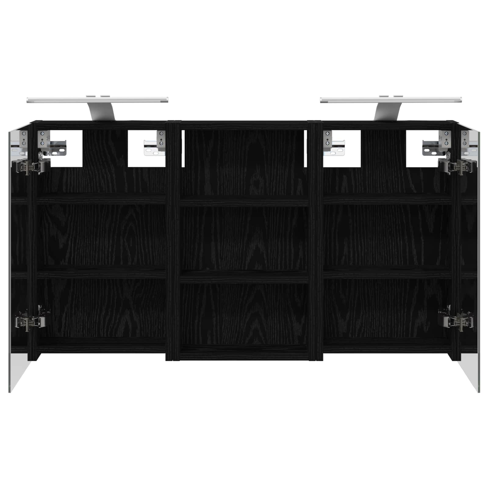 Set di Armadi da Bagno con lo scaffale 3 pcs 90 x 10,5 x 50 cm | homemem39
