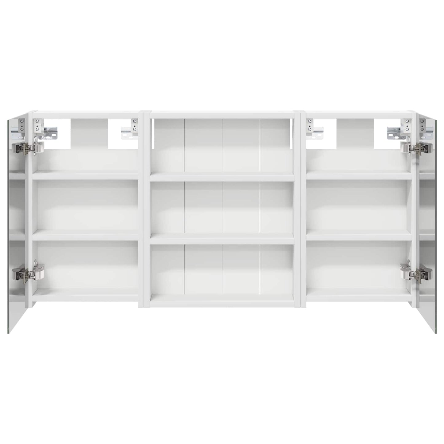Set di Armadi da Bagno con lo scaffale 3 pcs 100 x 10,5 x 50 cm | homemem39