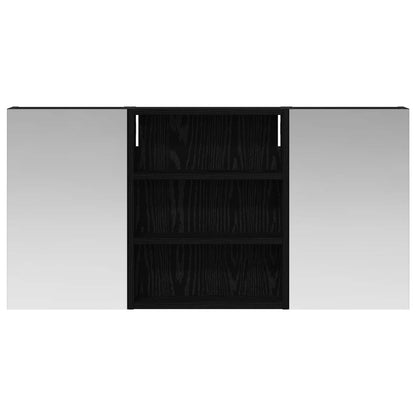 Set di Armadi da Bagno con lo scaffale 3 pcs 100 x 10,5 x 50 cm | homemem39