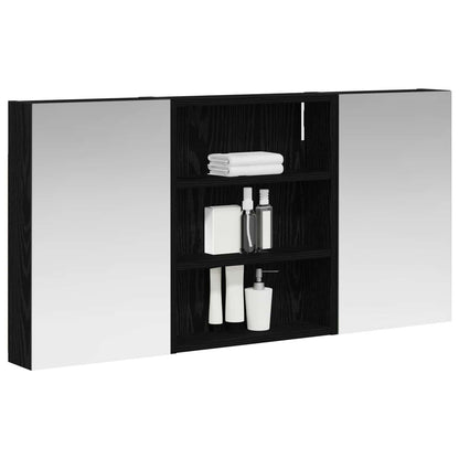 Set di Armadi da Bagno con lo scaffale 3 pcs 100 x 10,5 x 50 cm | homemem39