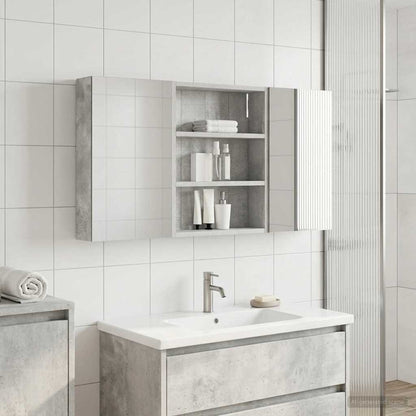 Set di Armadi da Bagno con lo scaffale 3 pcs 100 x 10,5 x 50 cm | homemem39