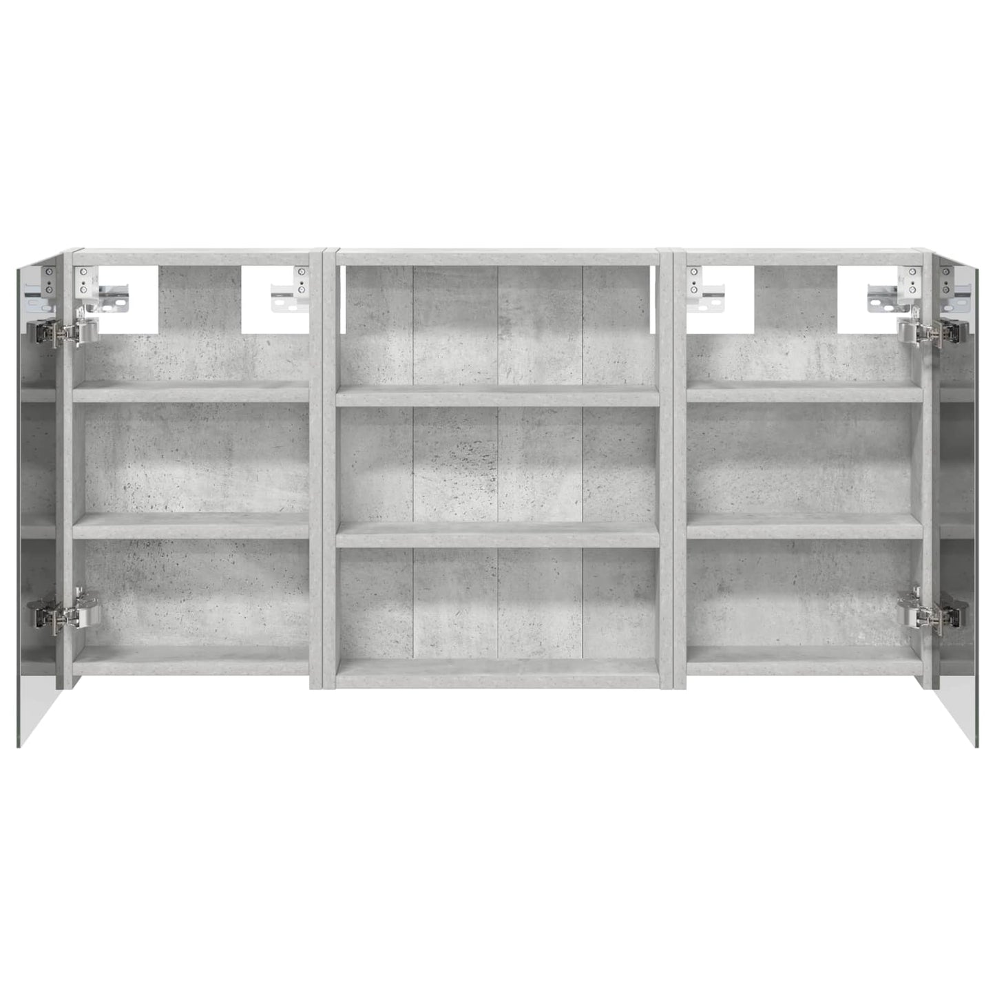 Set di Armadi da Bagno con lo scaffale 3 pcs 100 x 10,5 x 50 cm | homemem39