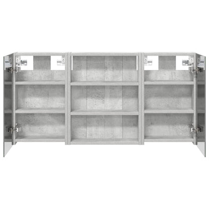 Set di Armadi da Bagno con lo scaffale 3 pcs 100 x 10,5 x 50 cm | homemem39