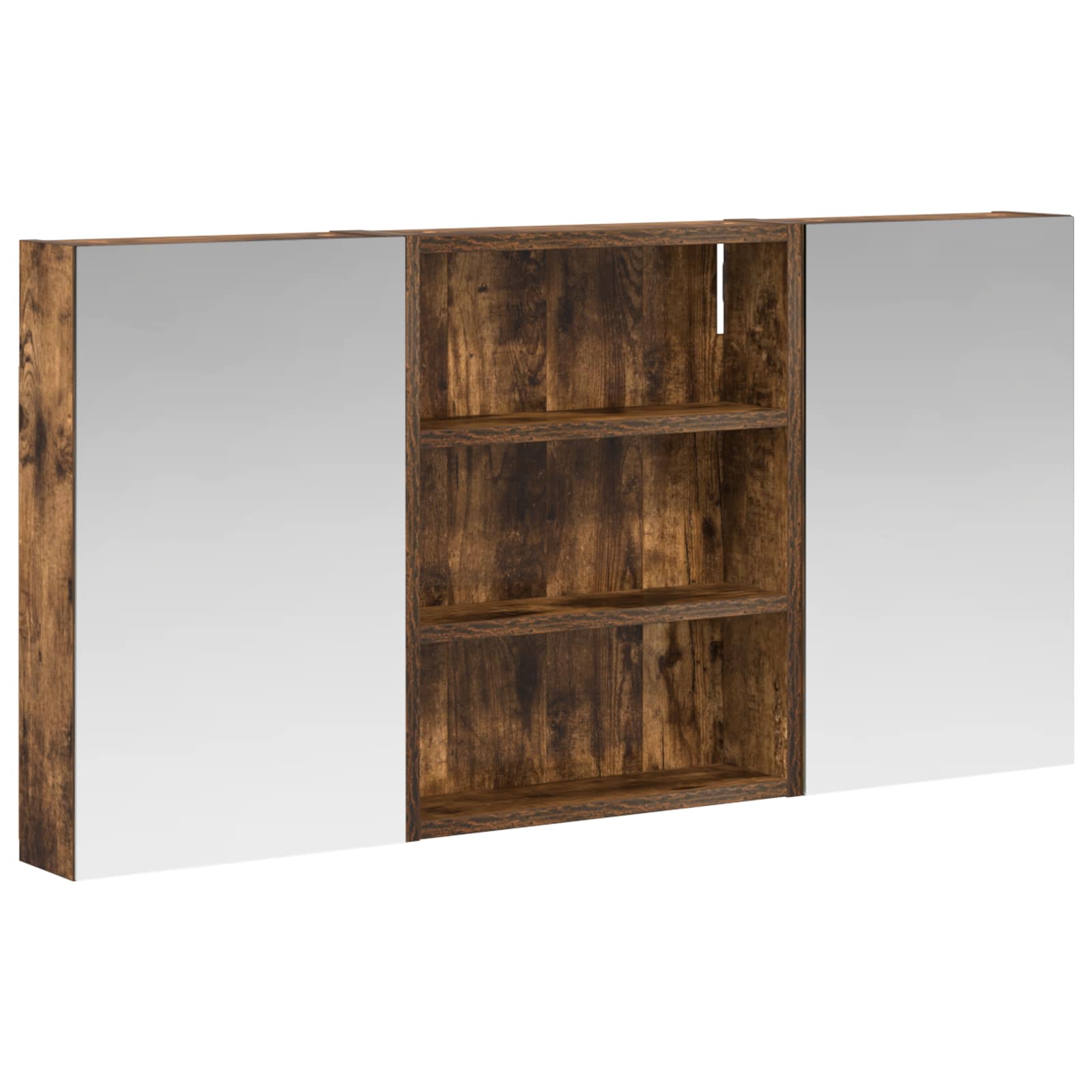 Set di Armadi da Bagno con lo scaffale 3 pcs 100 x 10,5 x 50 cm | homemem39