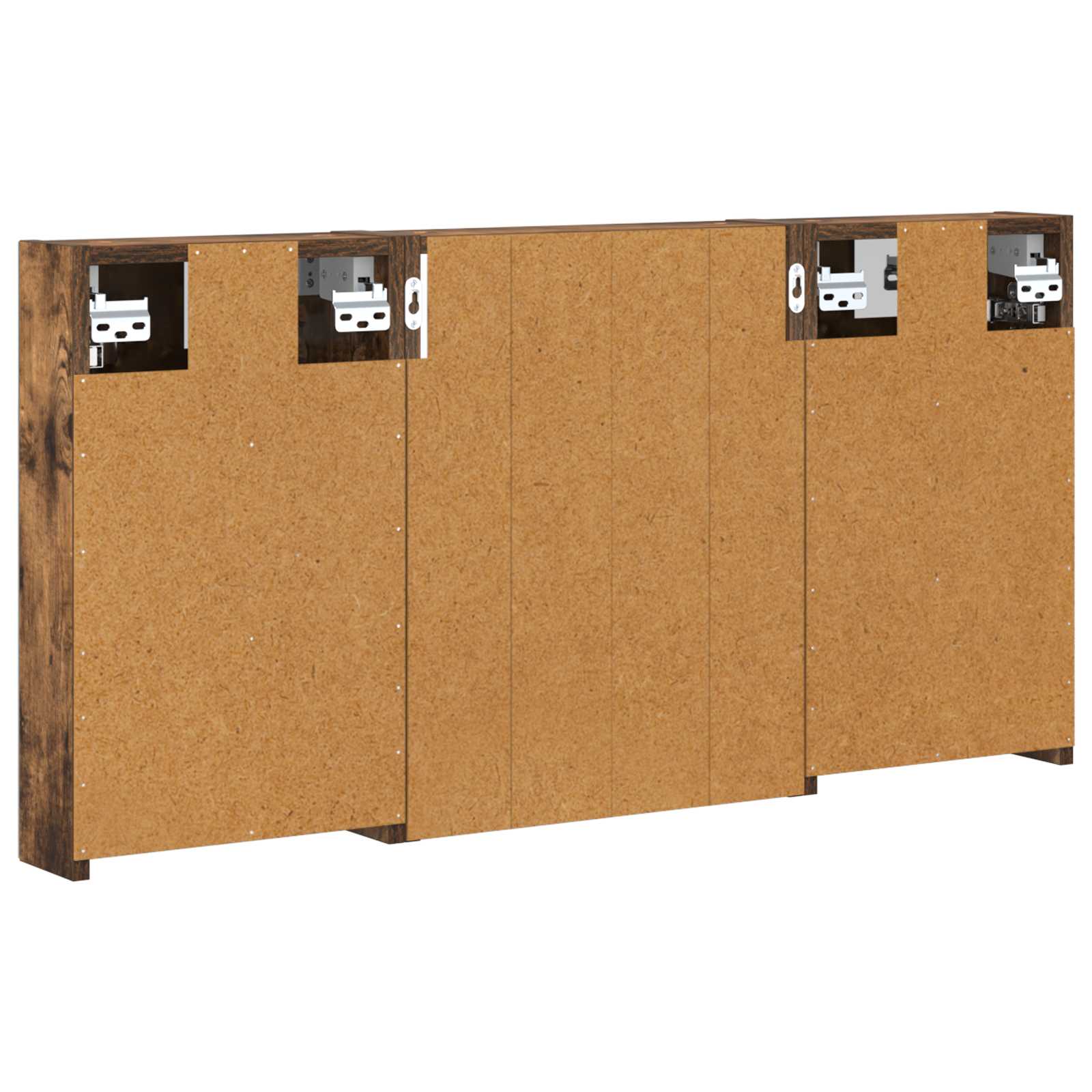 Set di Armadi da Bagno con lo scaffale 3 pcs 100 x 10,5 x 50 cm | homemem39