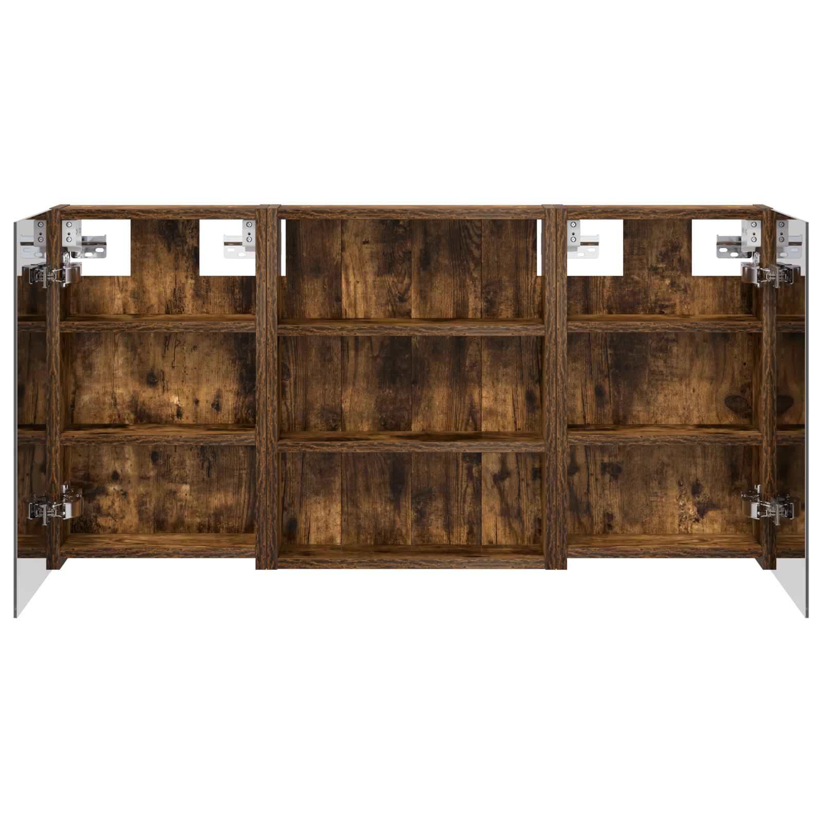 Set di Armadi da Bagno con lo scaffale 3 pcs 100 x 10,5 x 50 cm | homemem39