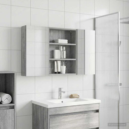 Set di Armadi da Bagno 3 pz 100 x 10,5 x 50 cm | homemem39