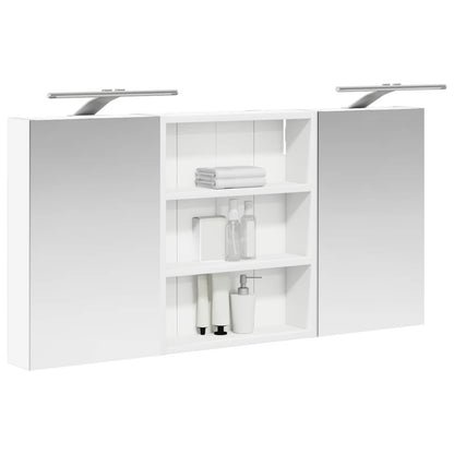 Set di Armadi da Bagno con lo scaffale 3 pcs 100 x 10,5 x 50 cm | homemem39