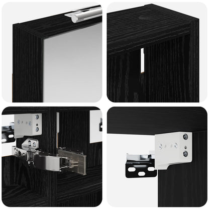 Set di Armadi da Bagno con lo scaffale 3 pcs 100 x 10,5 x 50 cm | homemem39