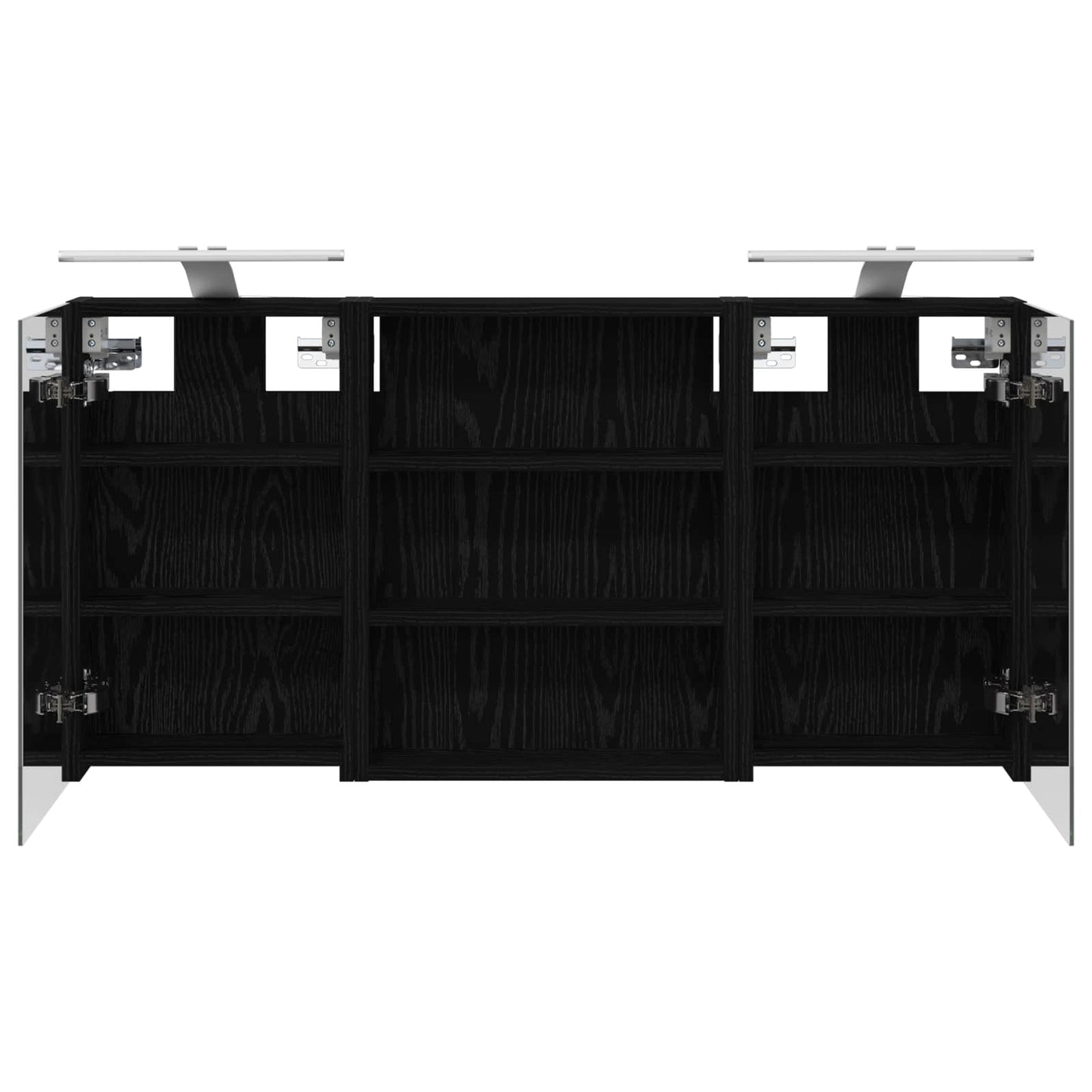 Set di Armadi da Bagno con lo scaffale 3 pcs 100 x 10,5 x 50 cm | homemem39