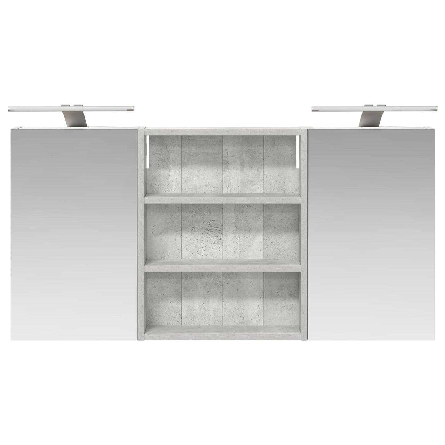 Set di Armadi da Bagno con lo scaffale 3 pcs 100 x 10,5 x 50 cm | homemem39