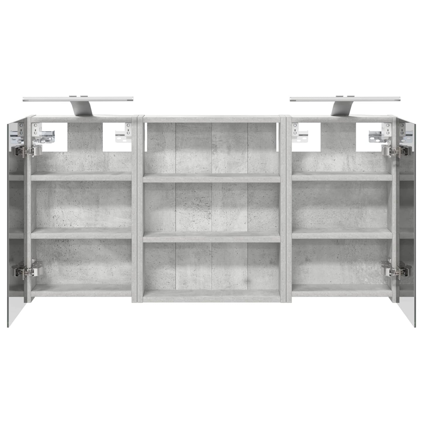 Set di Armadi da Bagno con lo scaffale 3 pcs 100 x 10,5 x 50 cm | homemem39