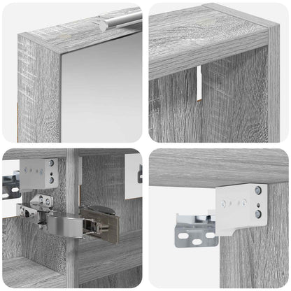 Set di Armadi da Bagno 3 pz 100 x 10,5 x 50 cm | homemem39