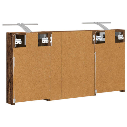 Set di Armadi da Bagno con lo scaffale 3 pcs 100 x 10,5 x 50 cm | homemem39
