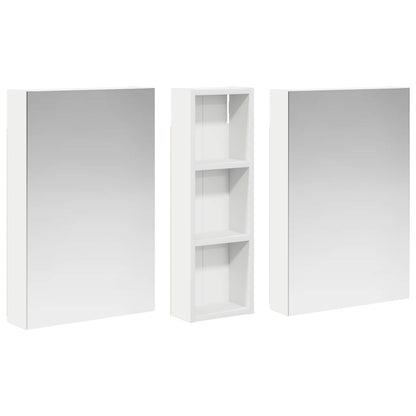 Set di Armadi da Bagno con porta 3 pcs 100 x 10,5 x 60,5 cm | homemem39